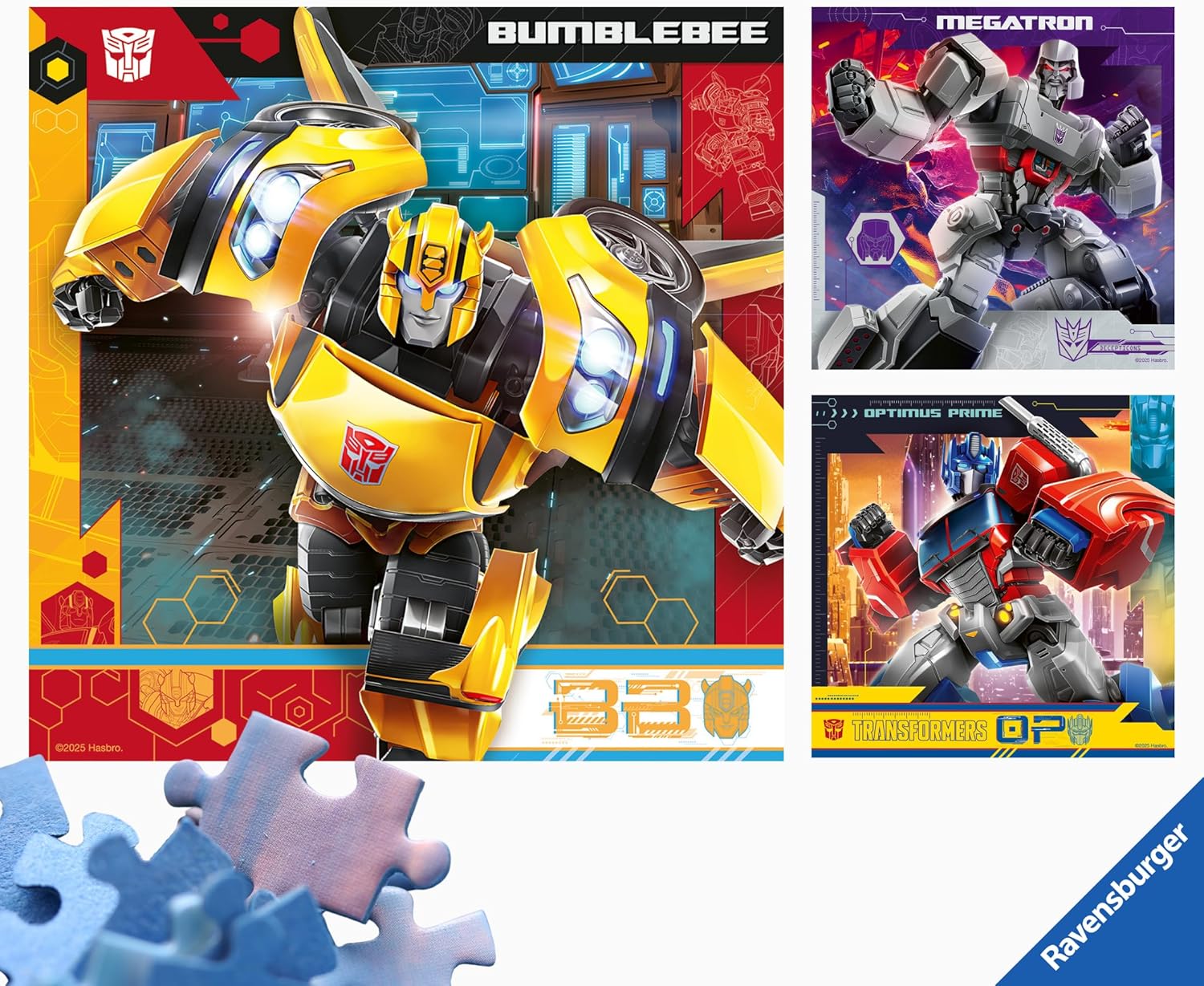 Ravensburger Transformers 3x49 Pc Puzzle