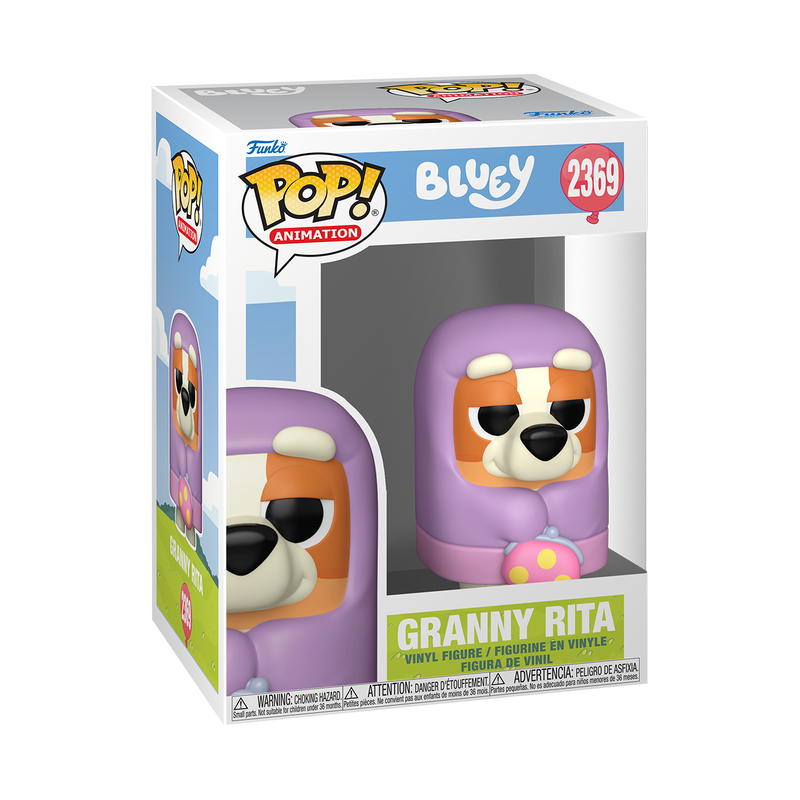 Funko Pop! Animation: Bluey – Granny Rita (Bingo) Vinyl Figure #2369 (Ages 3+)