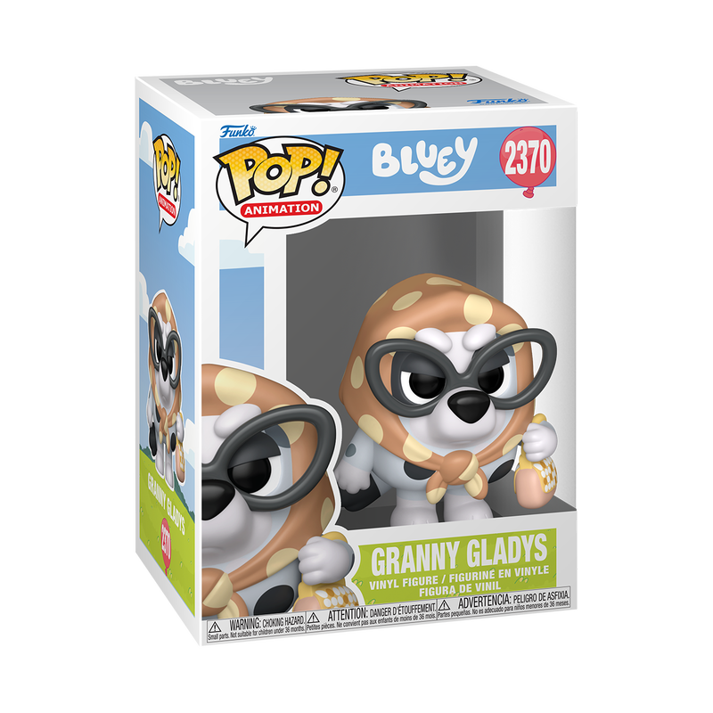 Funko Pop! Animation: Bluey – Granny Gladys (Muffin) Vinyl Figure #2370 (Ages 3+)