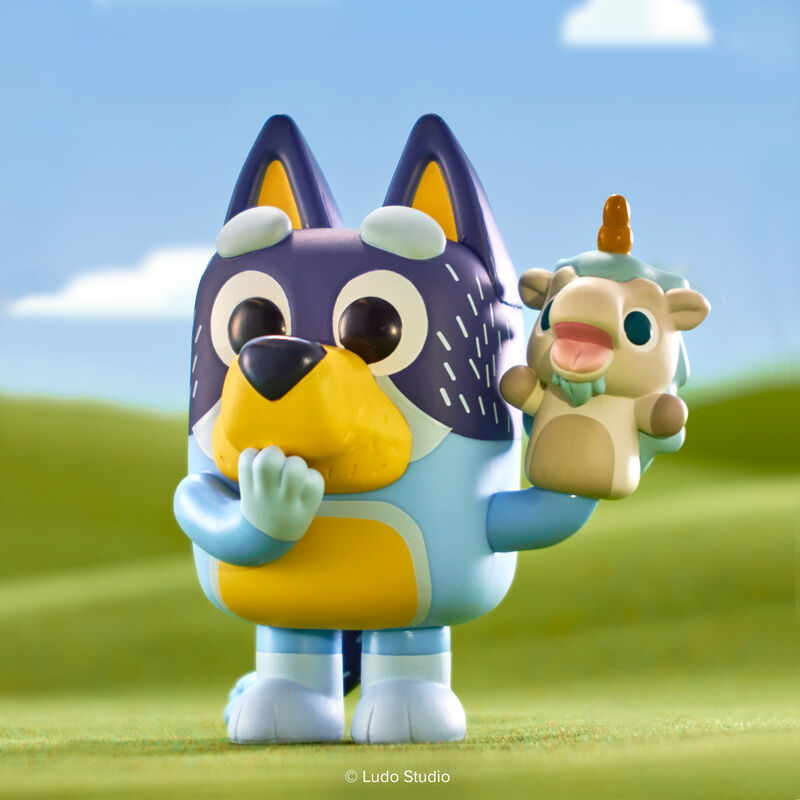 Funko Pop! Animation: Bluey – Bandit with Unicorse Vinyl Figure #2371 (Ages 3+)