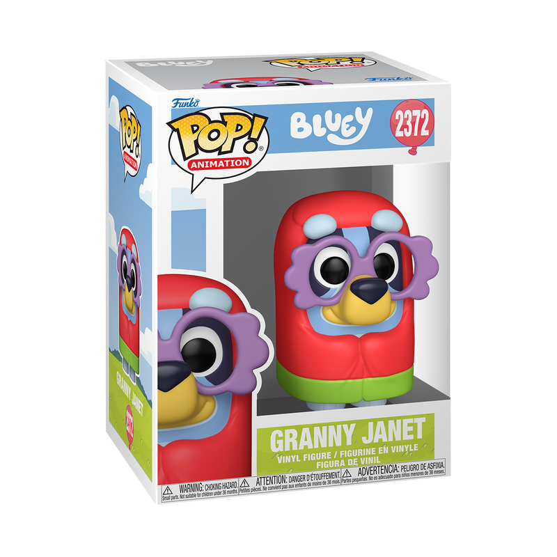 Funko Pop! Animation: Bluey – Granny Janet (Bluey) Vinyl Figure #2372 (Ages 3+)