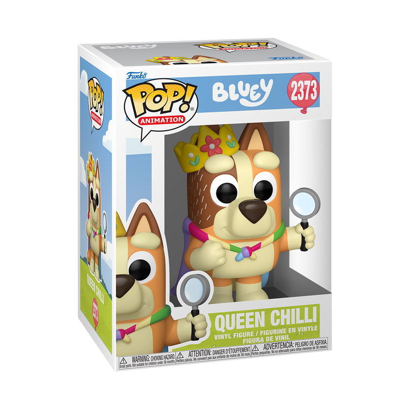 Funko Pop! Animation: Bluey – Queen Chilli Vinyl Figure #2373 (Ages 3+)
