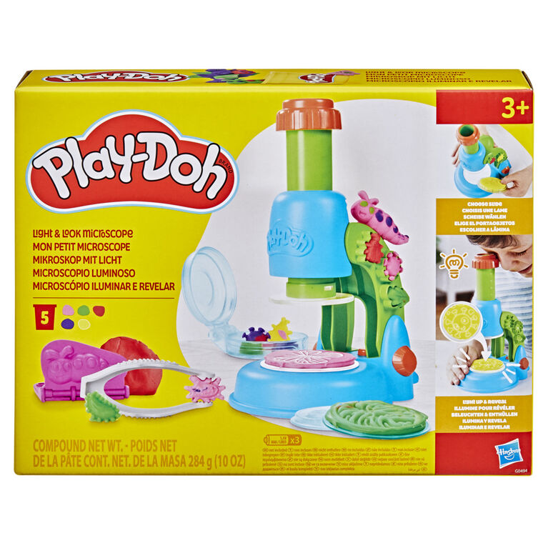 Play-Doh Light & Look Magical Microscope Playset