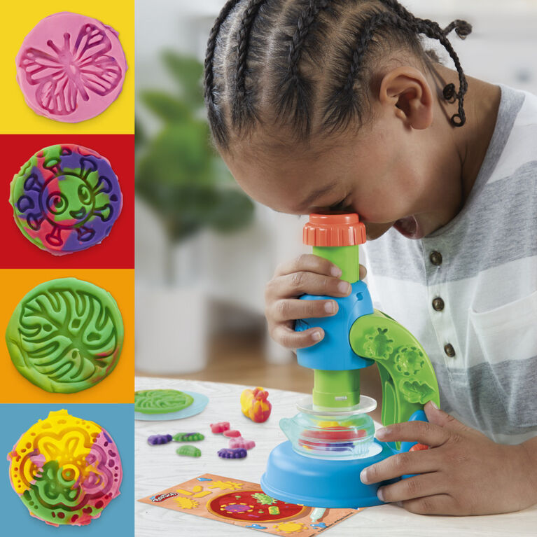 Play-Doh Light & Look Magical Microscope Playset