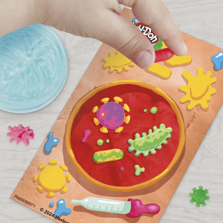 Play-Doh Light & Look Magical Microscope Playset
