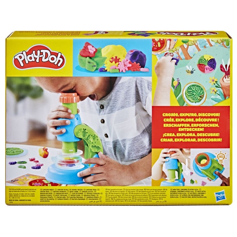 Play-Doh Light & Look Magical Microscope Playset