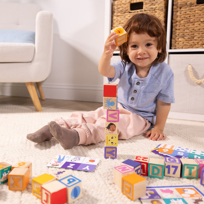 Melissa & Doug Ms. Rachel™ Wooden Learning Blocks