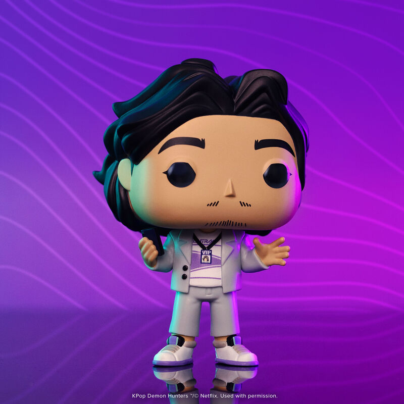 Funko Pop! Netflix K-Pop Demon Hunters – Bobby (HUNTR/X Manager) Vinyl Figure (4 inches)