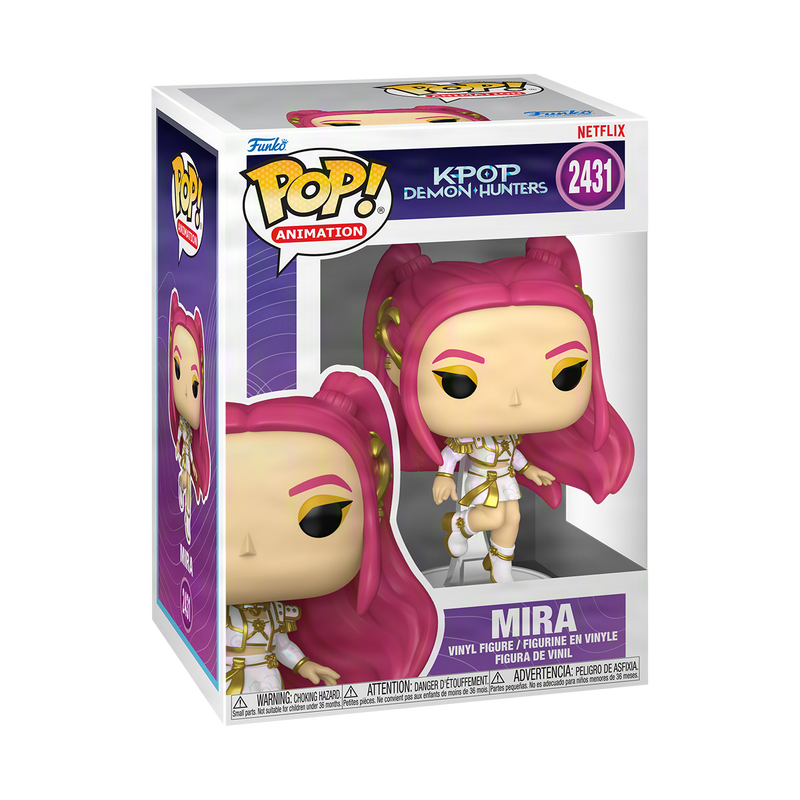 Funko Pop! Netflix K-Pop Demon Hunters – Mira (HUNTR/X Lead Dancer) Vinyl Figure (4 inches)