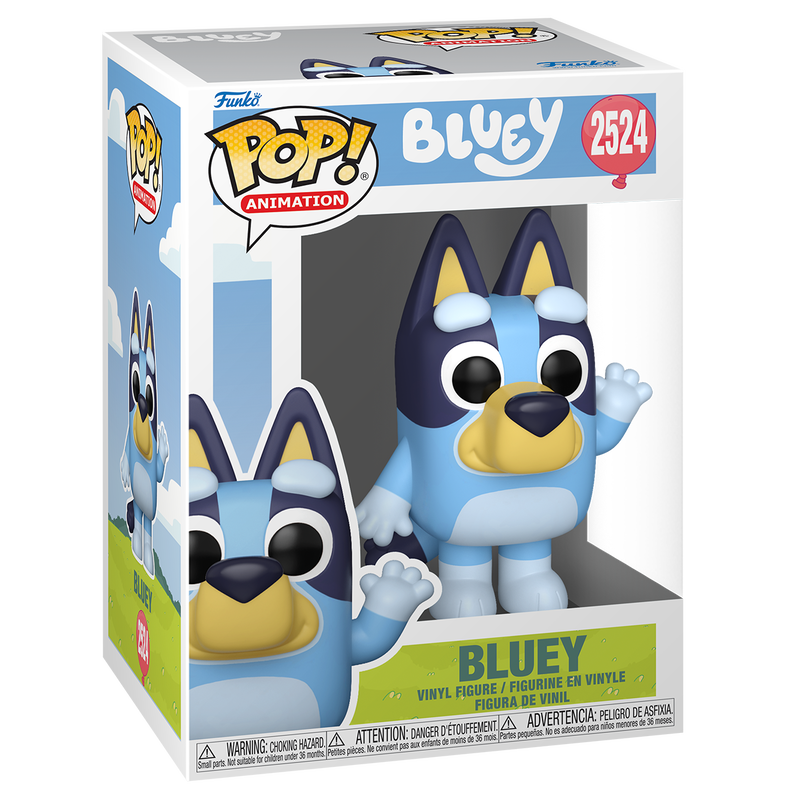 Funko Pop! Animation: Bluey - Bluey Vinyl Figure #2438 (Ages 3+)
