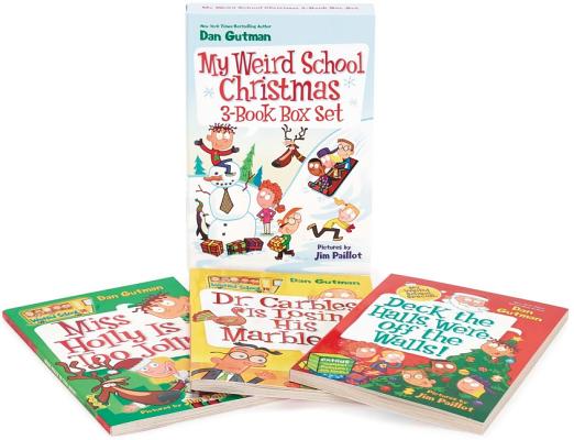 My Weird School Christmas 3-Book Box Set: Miss Holly Is Too Jolly!, Dr. Carbles Is Losing His Marbles!, Deck the Halls, We're Off the Walls! a Christm
