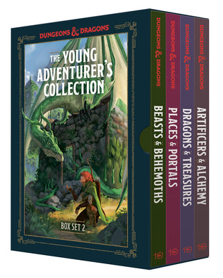 The Young Adventurer's Collection Box Set 2 (Dungeons & Dragons 4-Book Boxed Set): Beasts & Behemoths, Dragons & Treasures,Places & Portals, Artifice