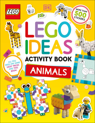 Lego Ideas Activity Book Animals: Packed with Lego Building and Sticker Activities and Fun Facts. with 500+ Stickers!