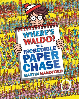 Where's Waldo? the Incredible Paper Chase: (A Hidden Object Activity Book Including a Maze, Spot-The-Difference Challenge, and Search & Find Puzzles -
