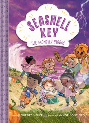 The Monster Storm (Seashell Key #2): A Chapter Book