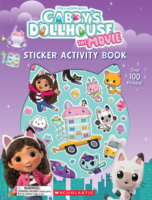 Gabby's Dollhouse: The Movie (Gabby's Dollhouse: Sticker Activity Book with Shiny Stickers)