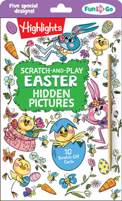 Scratch-And-Play Easter Hidden Pictures: Scratch-And-Play Easter Hidden Pictures (Highlights Fun to Go) 10 Creative Easter Cards with Hidden Pictures