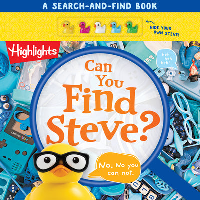 Can You Find Steve?: A Hide-And-Seek Puzzle Adventure with Find It Games and Challenges, Scavenger Hunt Duck Book for Kids Ages 6-9