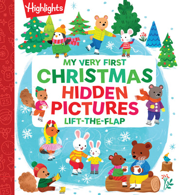 My Very First Christmas Hidden Pictures Lift-The-Flap: Christmas Lift-A-Flap Board Book with Hidden Pictures Puzzles for Babys First Christmas Gift