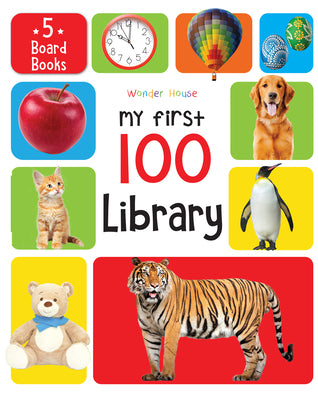 My First 100 Library: Boxset of 5 Early Learning Board Books