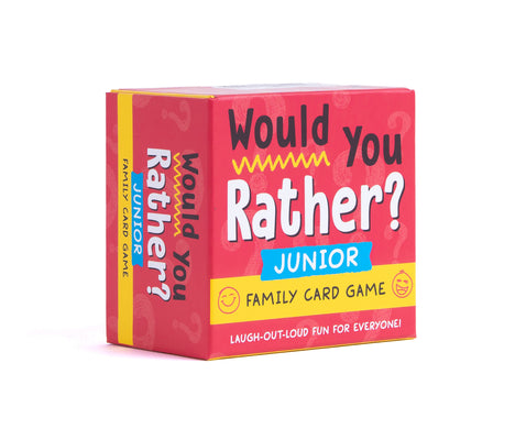 Would You Rather? Junior: Family Card Game: Laugh-Out-Loud Fun for Everyone!