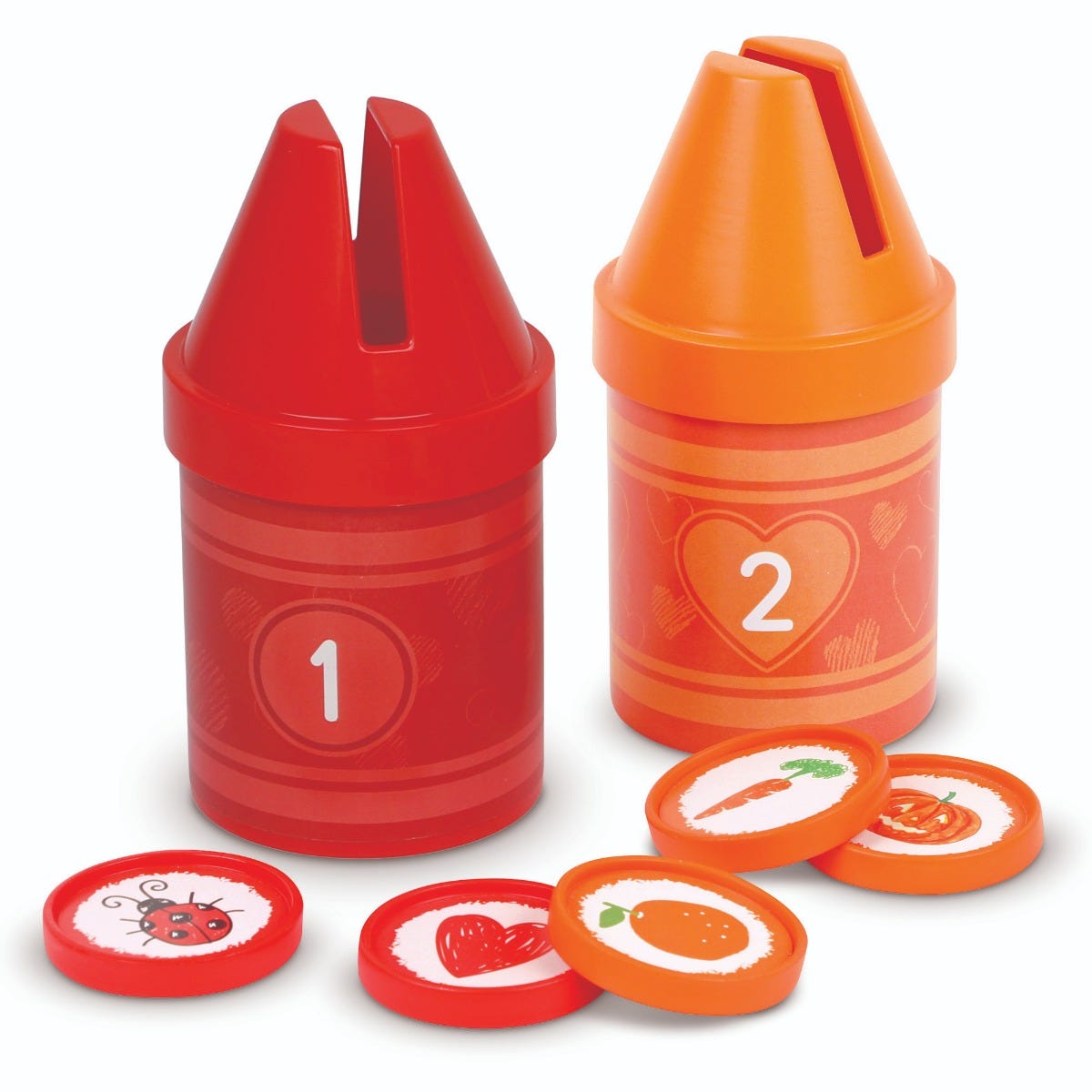 Learning Resources Counting Crayons – Count, Match & Sort Set for Toddlers (Ages 2+)