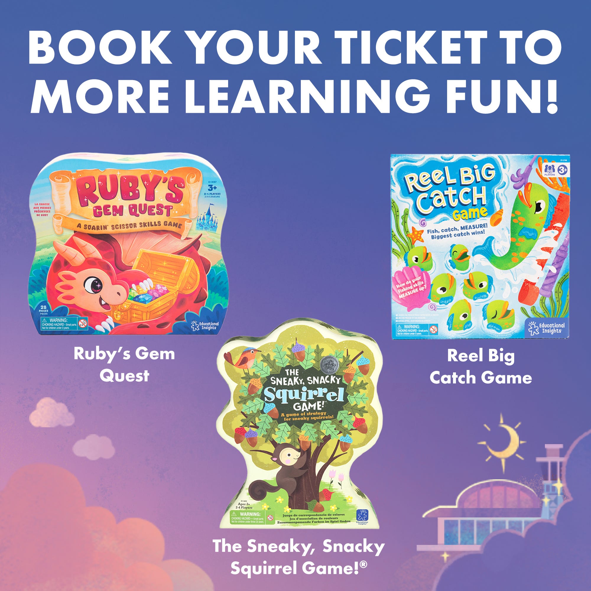 Educational Insights Time to Fly Game