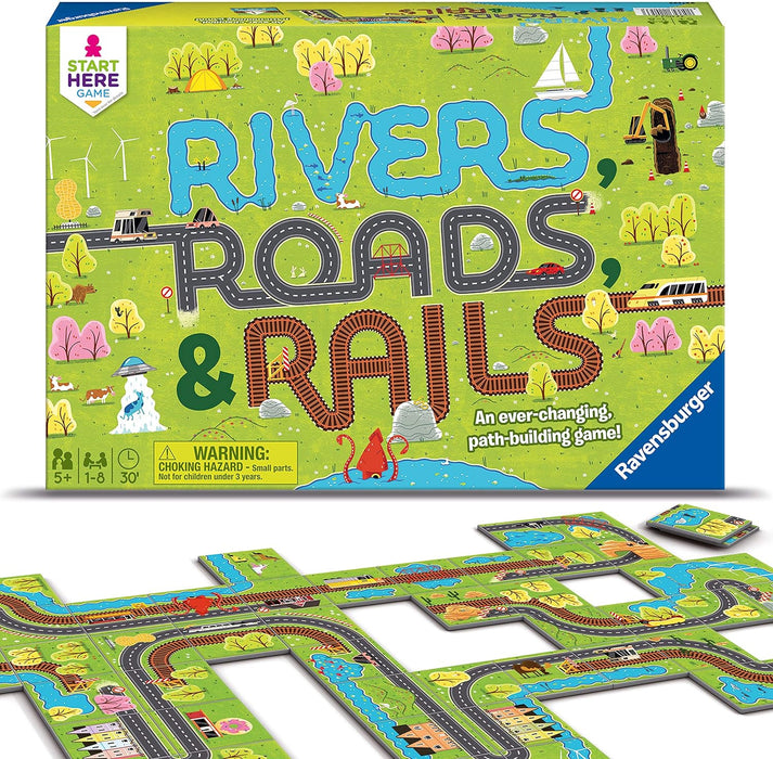 ThinkFun Rivers, Roads & Rails