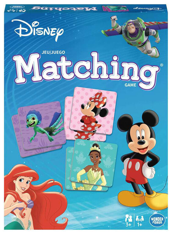 Wonder Forge Disney Classic Character Matching Game