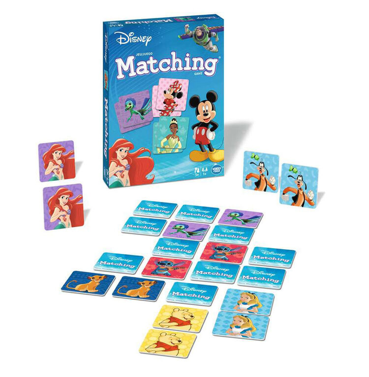 Wonder Forge Disney Classic Character Matching Game