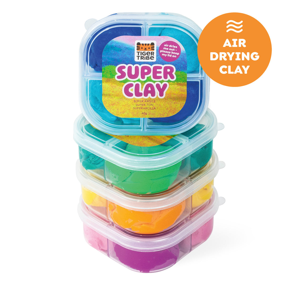 Tiger Tribe Claytopia: Dinosaur World – Clay Modelling Activity Kit
