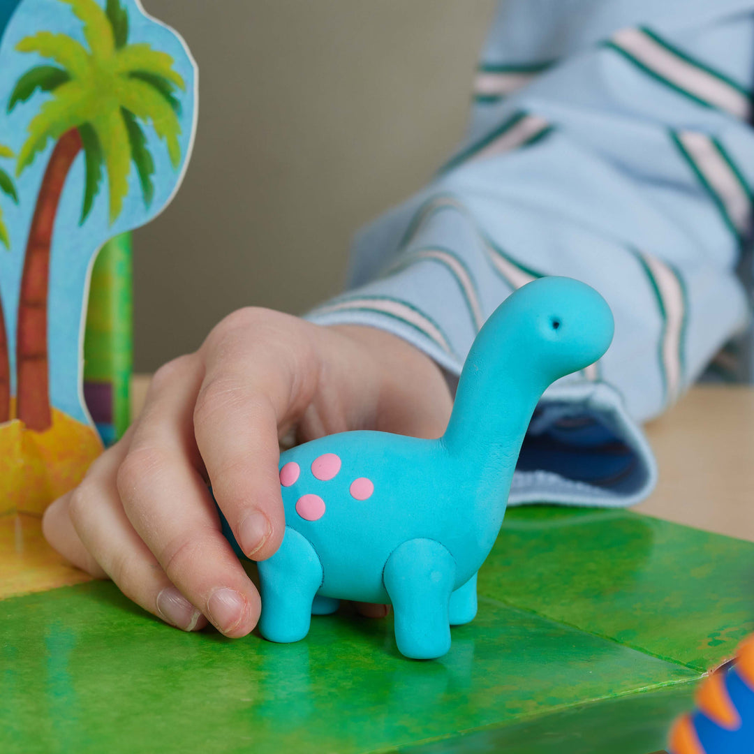 Tiger Tribe Claytopia: Dinosaur World – Clay Modelling Activity Kit