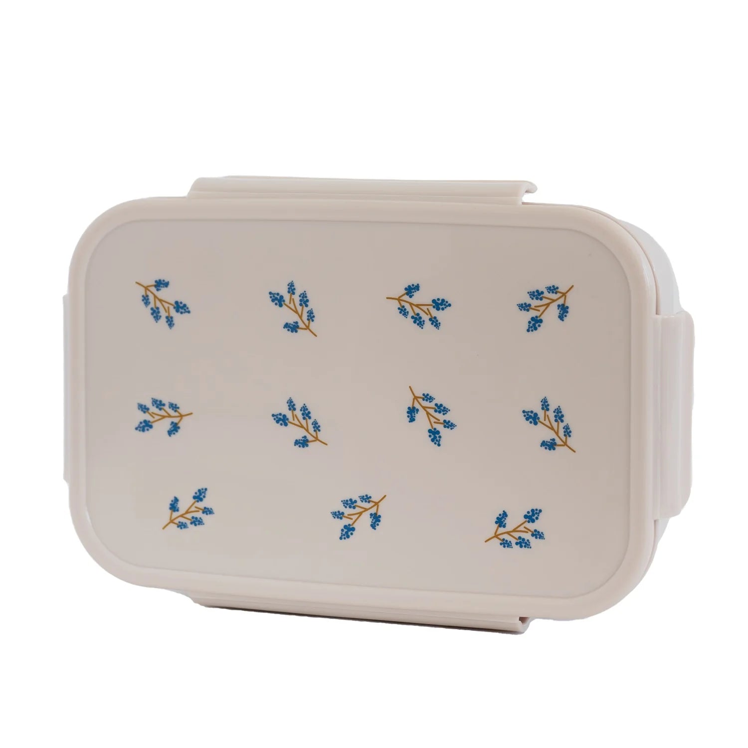 3 Sprouts Recycled Plastic Bento Box - Blueberry Taupe