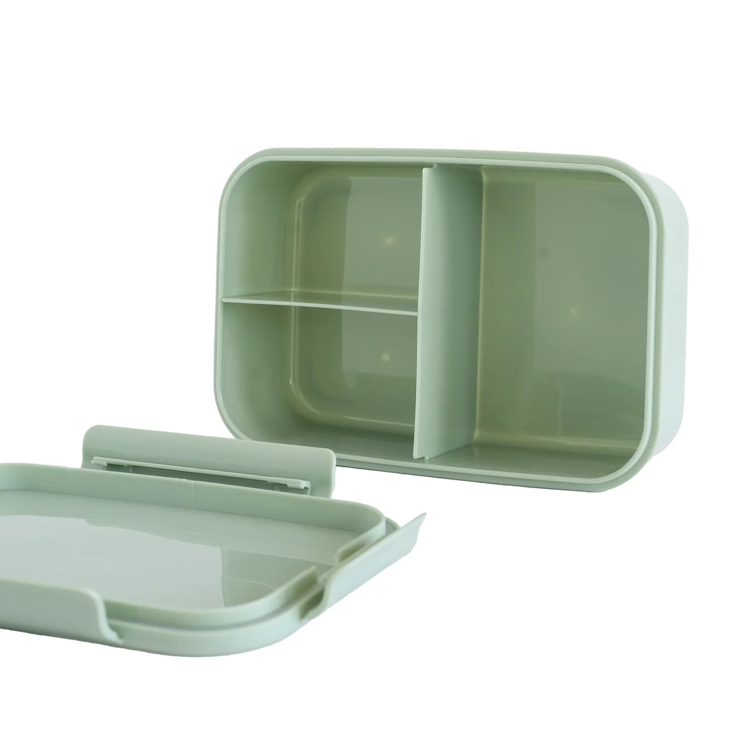 3 Sprouts Recycled Plastic Bento Box - Green