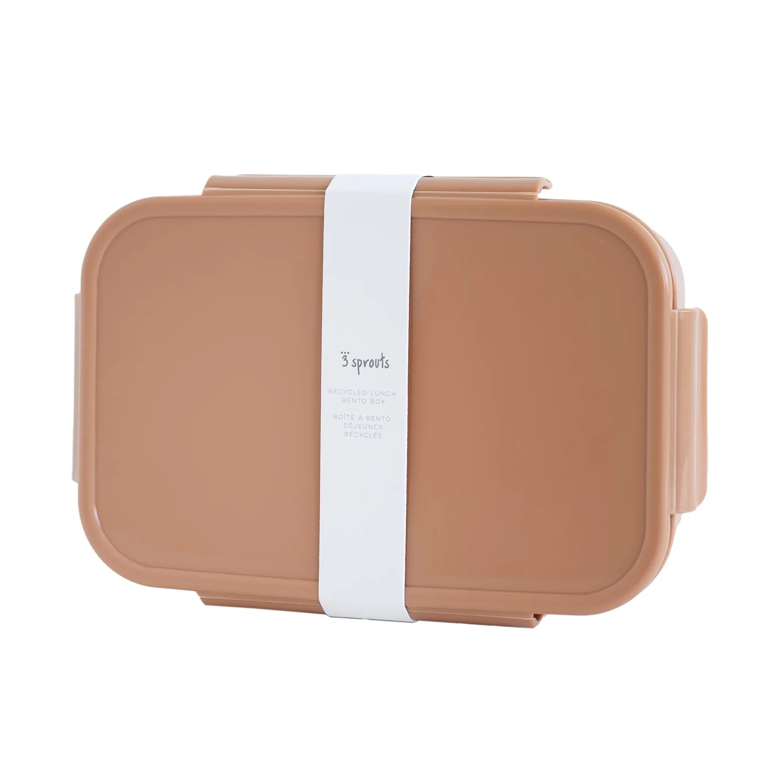 3 Sprouts Recycled Plastic Bento Box - Rust