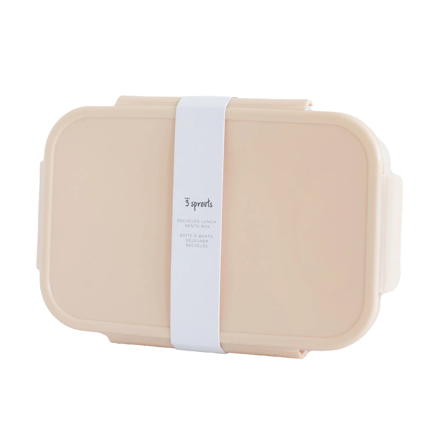 3 Sprouts Recycled Plastic Bento Box - Sand