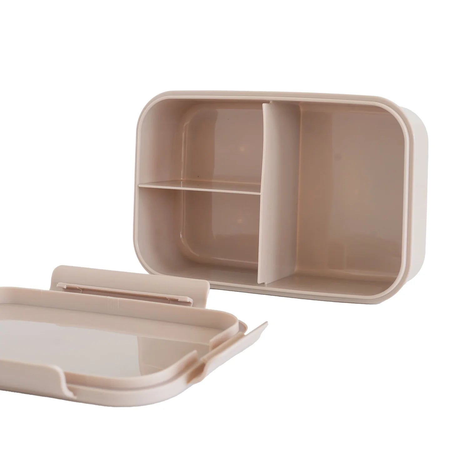 3 Sprouts Recycled Plastic Bento Box - Taupe
