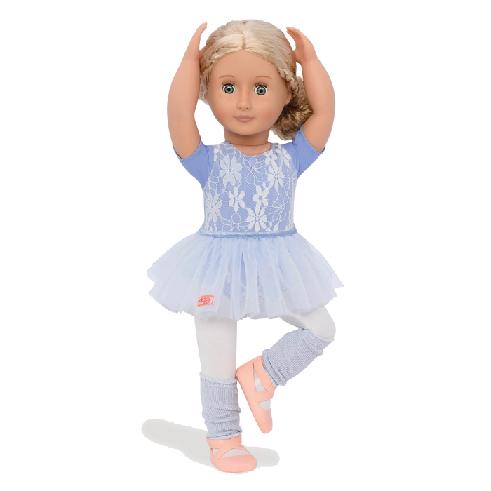 Our Generation  Ballet Belle  Blue Ballerina Deluxe Outfit