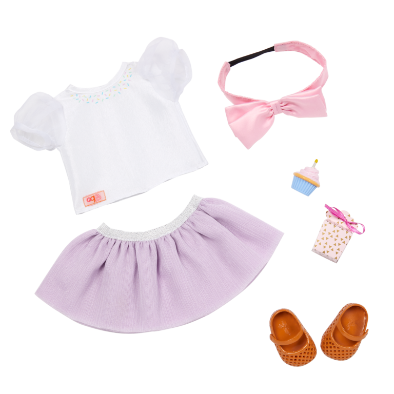 Our Generation Sweet Wishes Birthday Deluxe Outfit