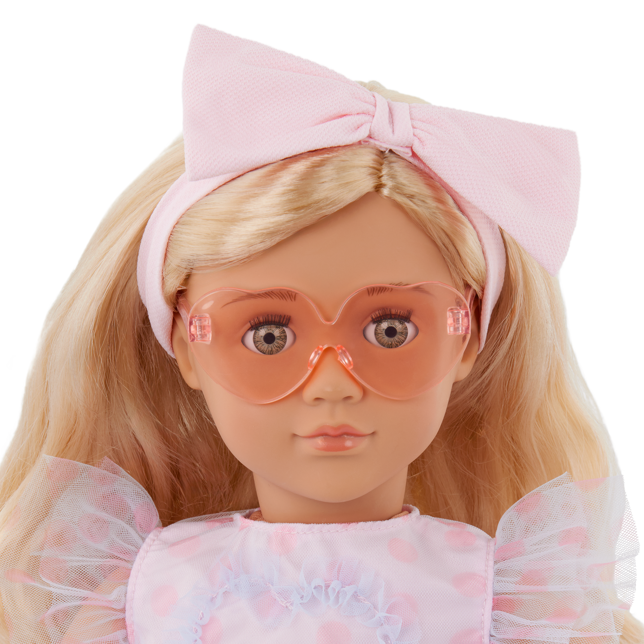 Our Generation Outfit All Heart Dress with Heart Accessories for 18" Doll