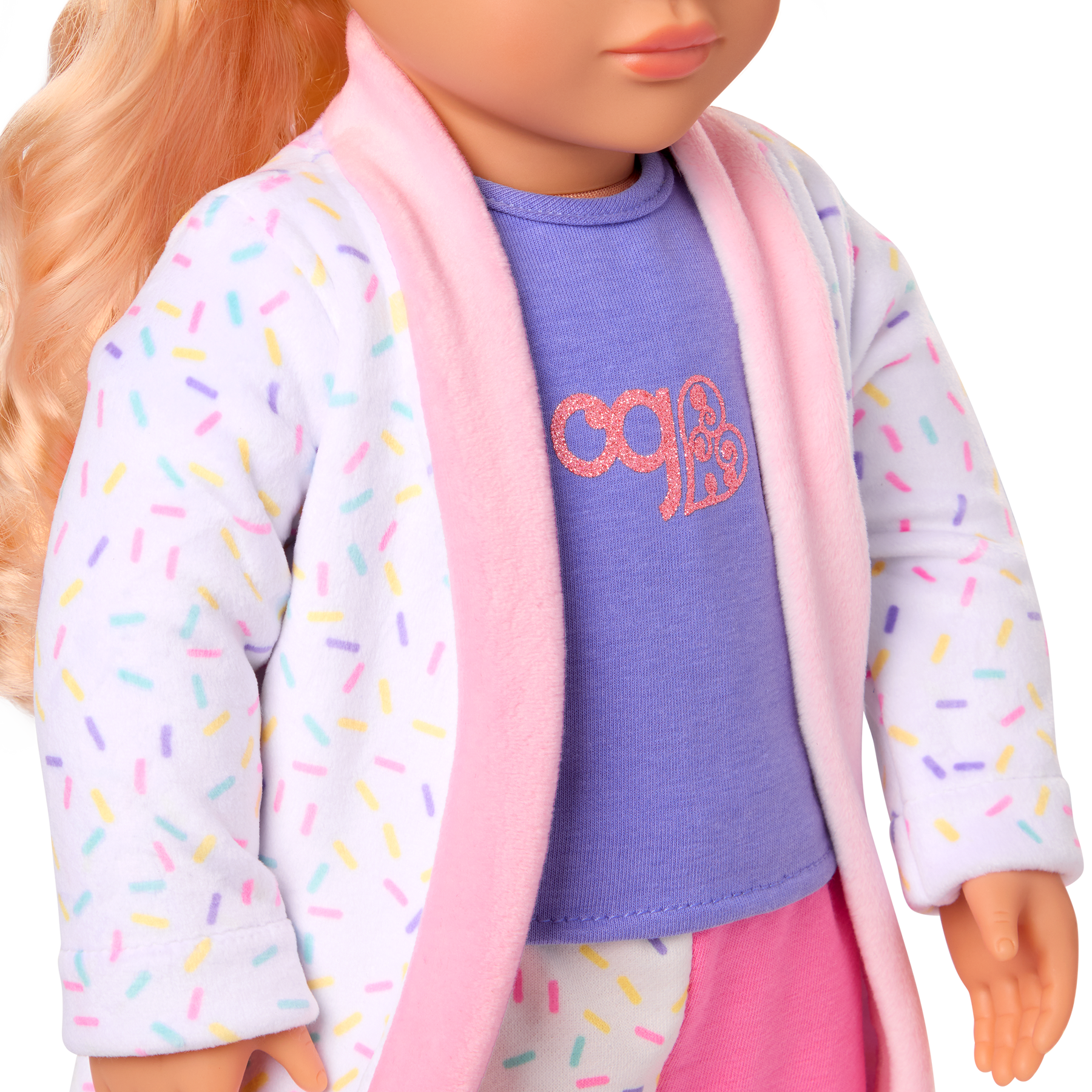 Our Generation Dreamy Sprinkles Pyjama Robe 18" Doll