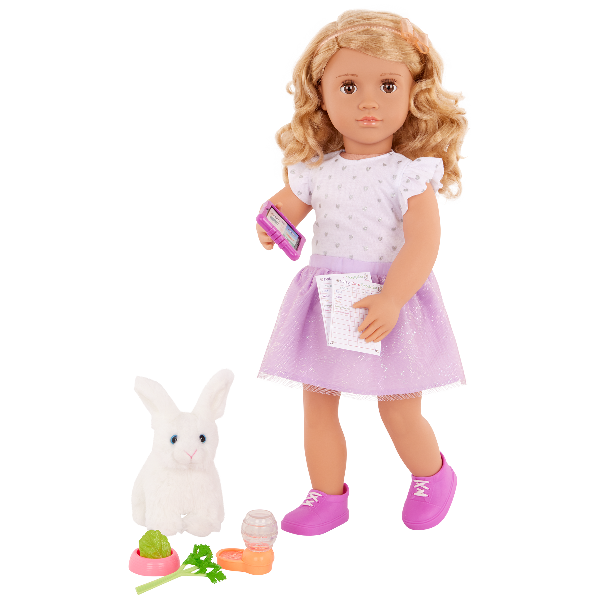 Our Generation Deluxe Tabby the Pet Lover 18" Doll