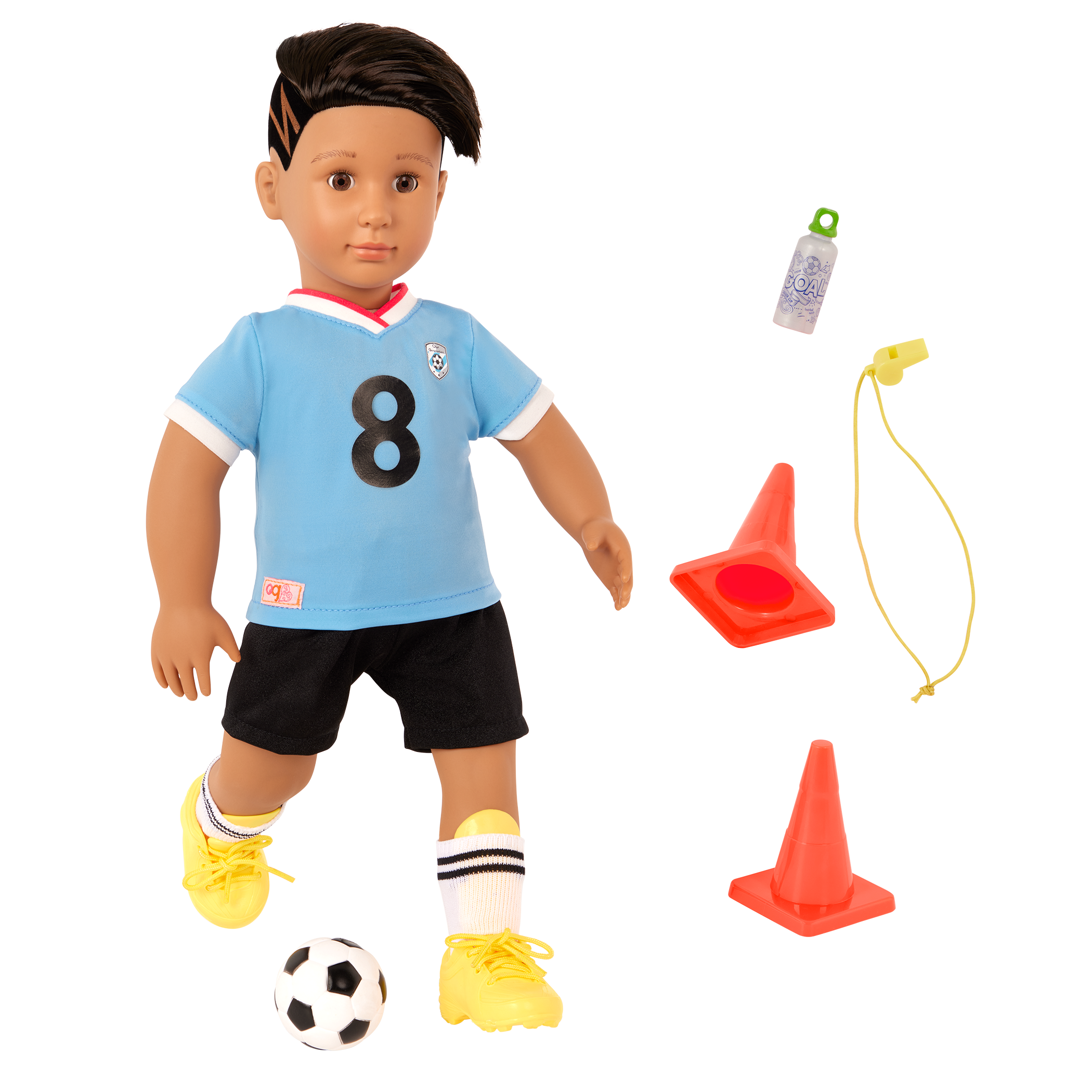 Our Generation Deluxe Mateo the Soccer Player 18" Doll
