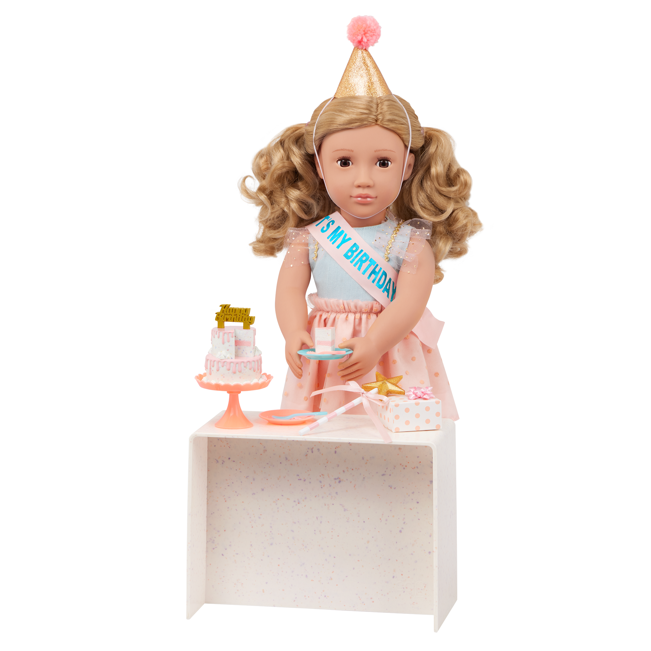 Our Generation Deluxe Romy Birthday Party 18" Doll