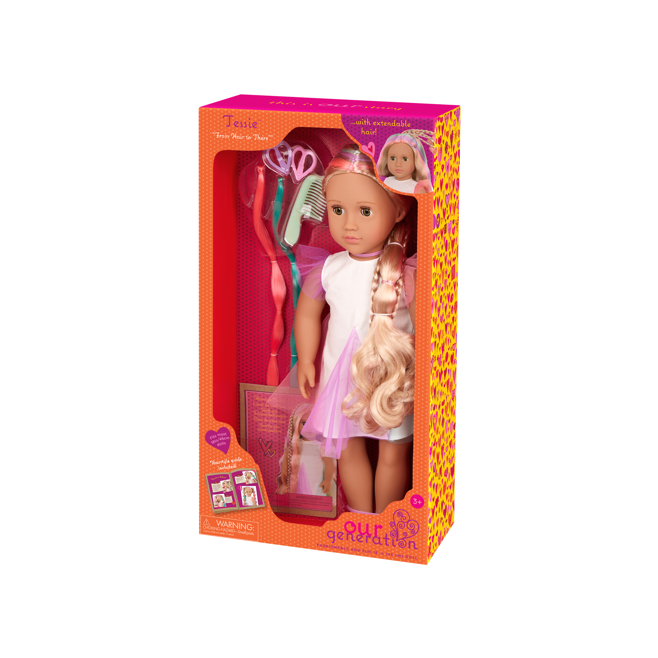 Our Generation Hair Grow Tessie 18" Doll