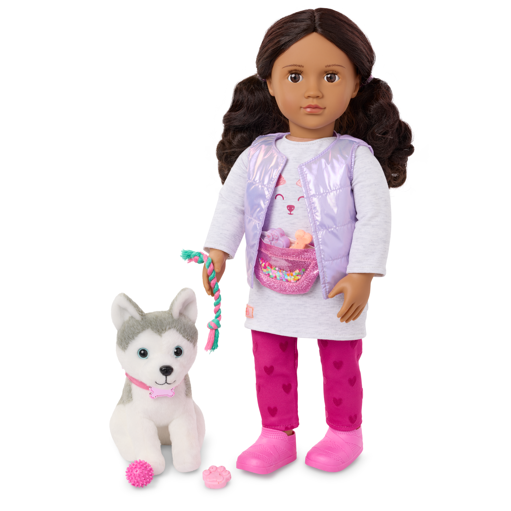 Our Generation Estella & Evi 18" Doll & Pet