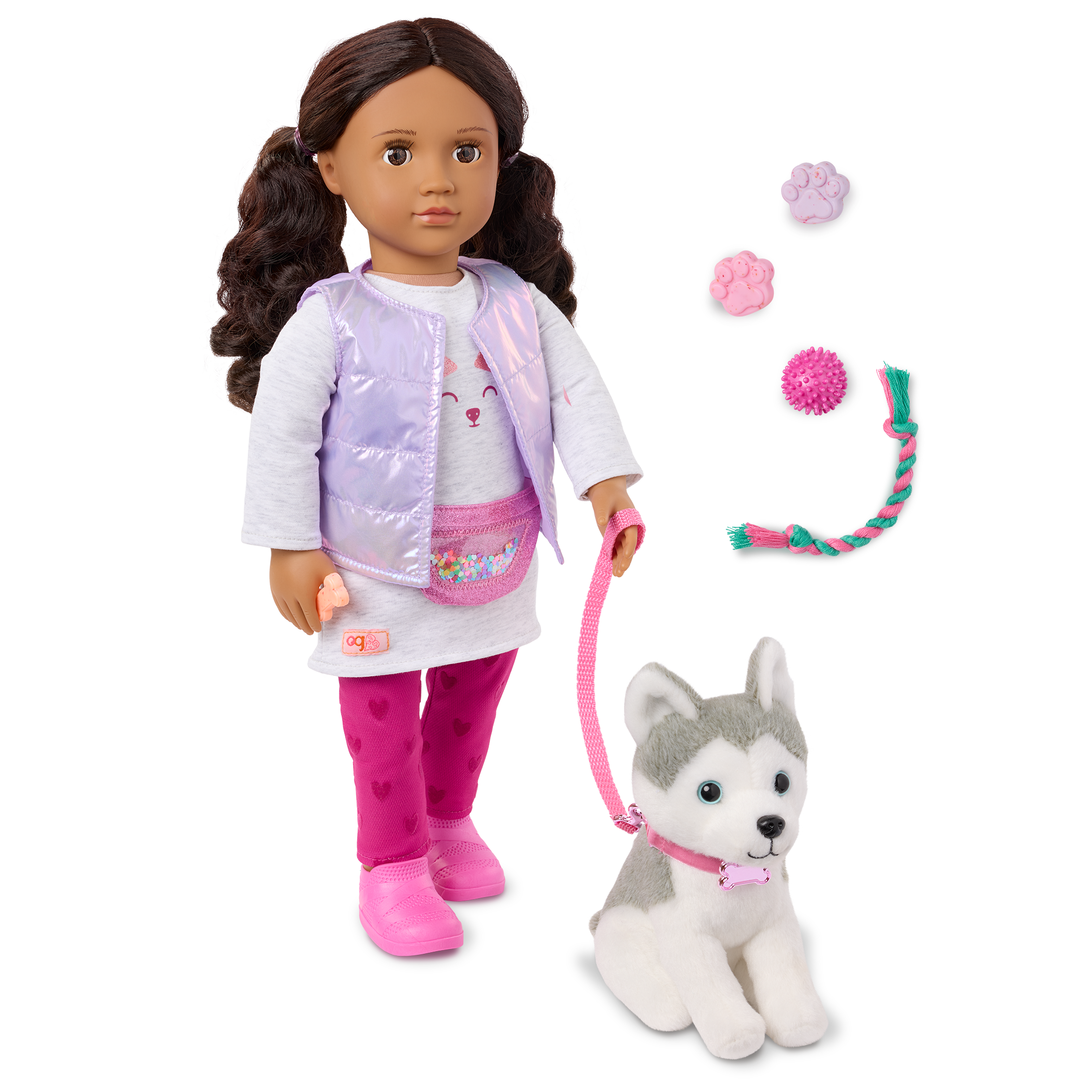 Our Generation Estella & Evi 18" Doll & Pet