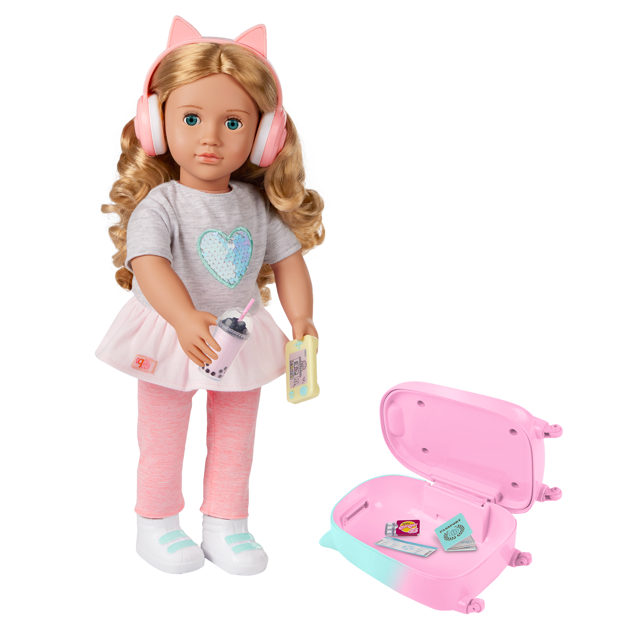 Our Generation Deluxe Linzi the Traveler 18" Doll