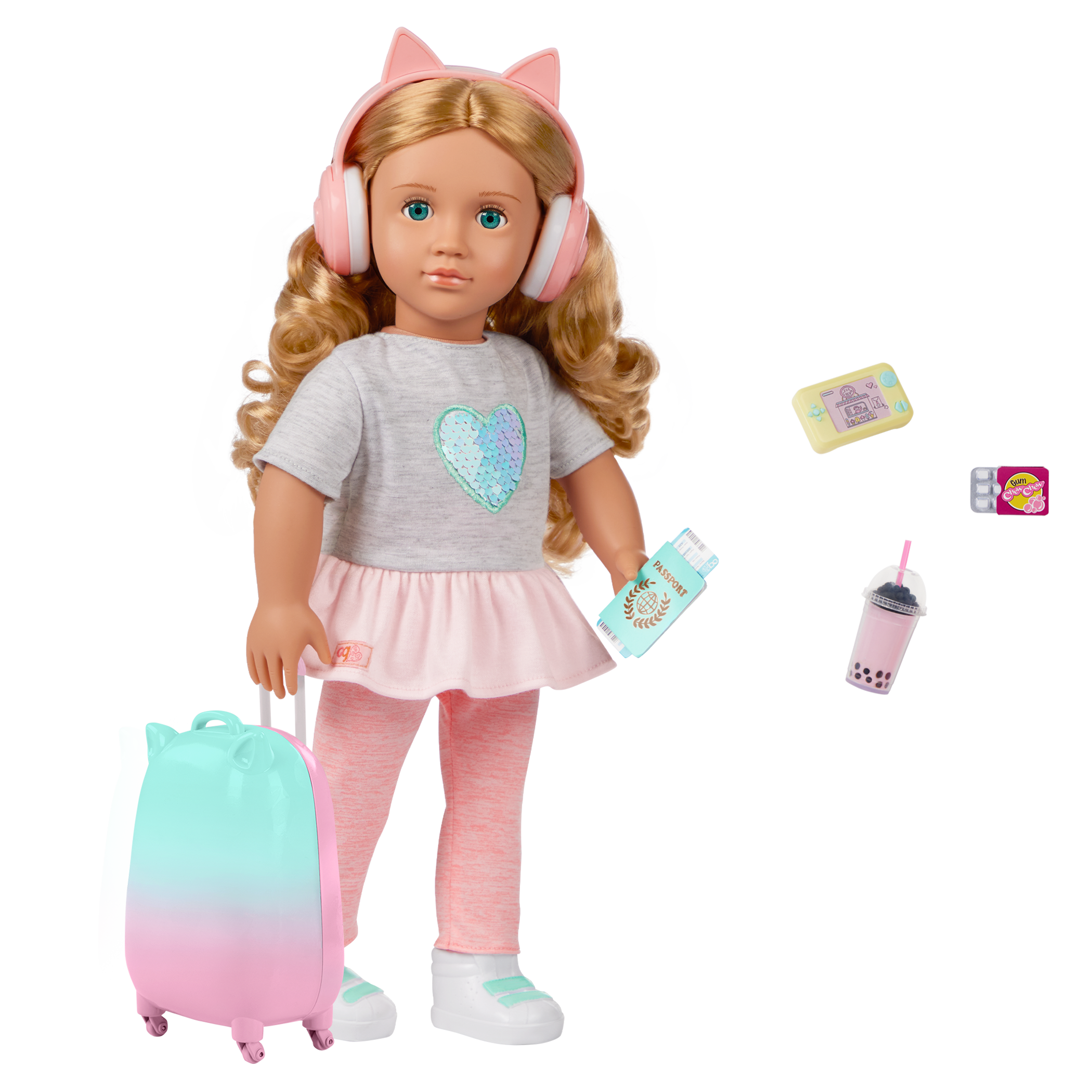 Our Generation Deluxe Linzi the Traveler 18" Doll