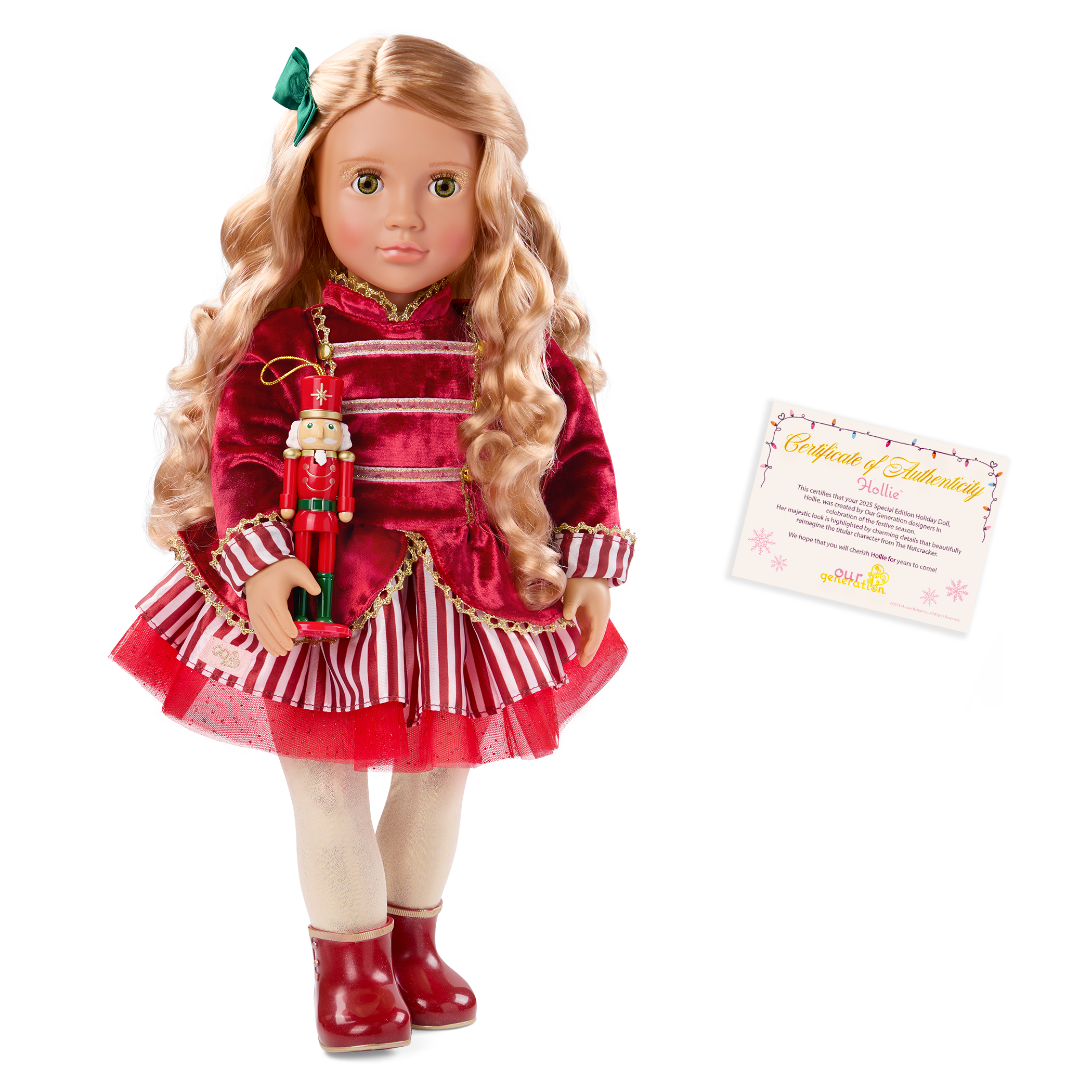 Our Generation Christmas Hollie 18" Doll